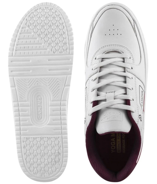 Campus OG-10 White Mens Sneakers - None