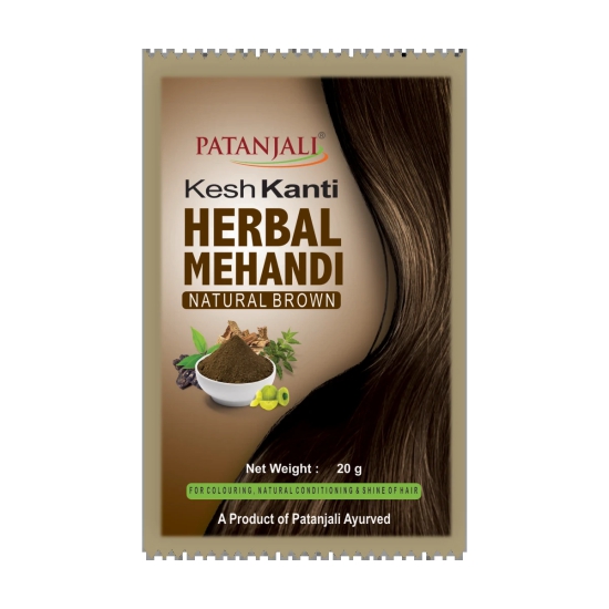 KESH KANTI HERBAL MEHANDI (NAT. BROWN) T