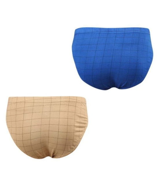 Solo Pack of 2 Cotton Mens Briefs ( Multicolor ) - 95