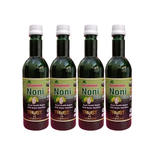 BHUVAHARA Ayurvedic Noni Juice, 100ml Bottles, Pack of 4