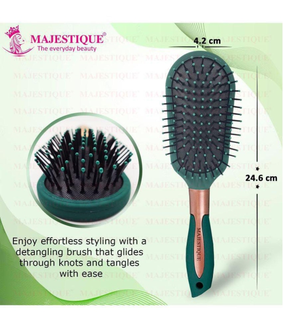 MAJESTIQUE - Cushion Brush For All Hair Types ( Pack of 1 )