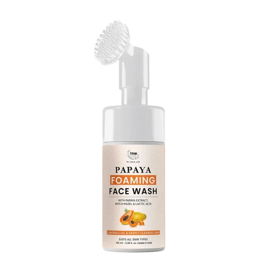 Papaya Foaming Face Wash with Lactic Acid & Panthenol 100ml