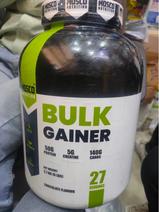 Mosco Nutrition bulk gainar... work..... bulk Gaining