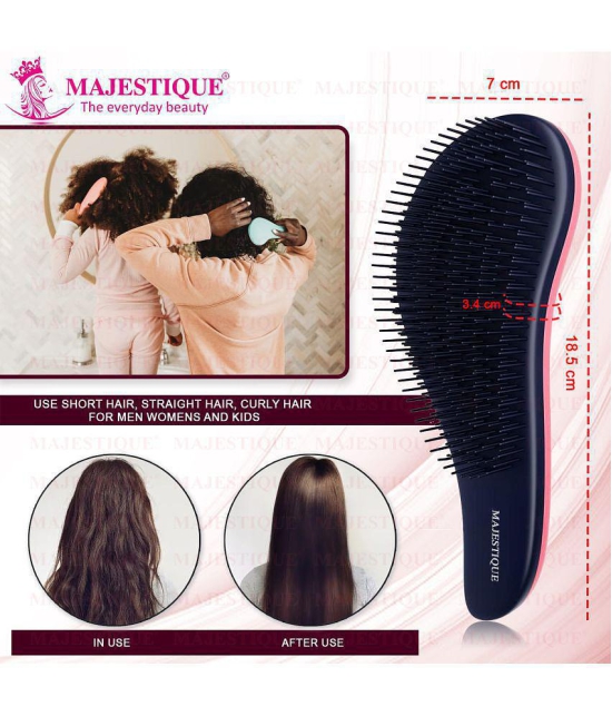 MAJESTIQUE - Vented Brush For All Hair Types ( Pack of 1 )