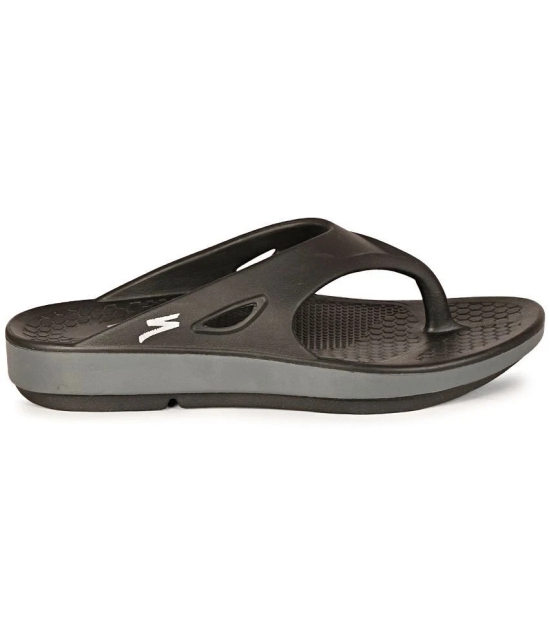 Stanfield Black Mens Thong Flip Flop - None