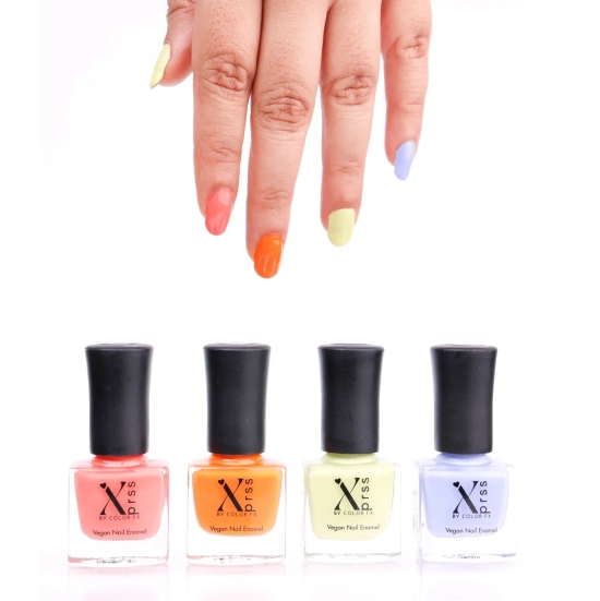 Color Fx New York Xprss Premium Non UV Gel Polish, Vegan & 21 Toxin Free, Infused with Keratin & Hexanal Pack of 13