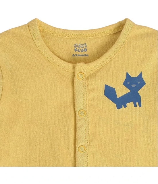 MINI KLUB - Blue Baby Boy Top ( Pack of 3 ) - None