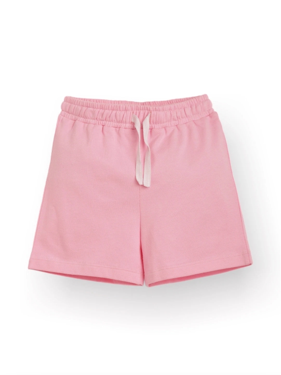 PRETTY PINK SUMMER GIRLS SHORTS - PINK-7-8 YEARS / 1N / PURPLE