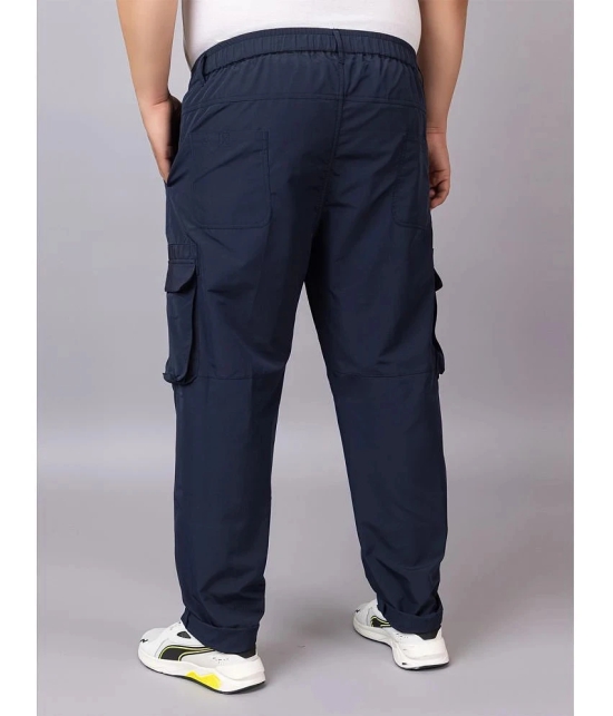 YHA Navy Polyester Mens Sports Trackpants ( Pack of 1 ) - None