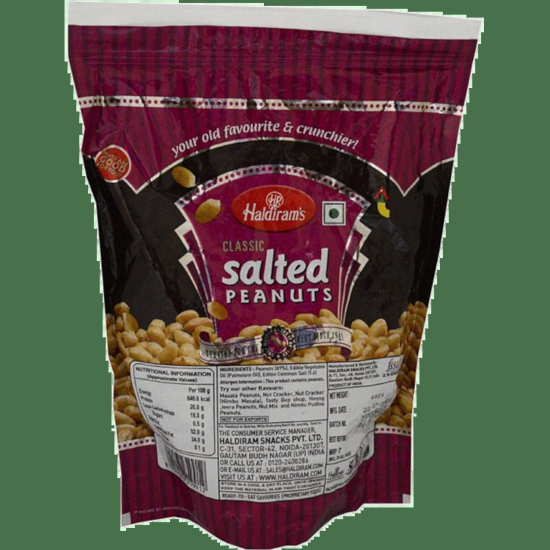 Haldirams Salted Peanut, 400 G