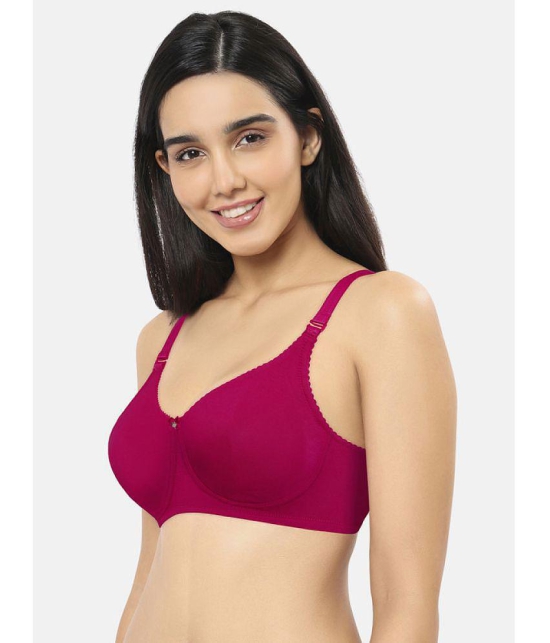 Amante - Pink Cotton Non Padded Women's Everyday Bra ( Pack of 1 ) - None