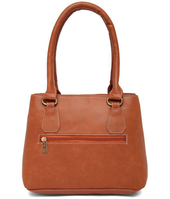 Fostelo - Tan  PU Shoulder Bag - Tan