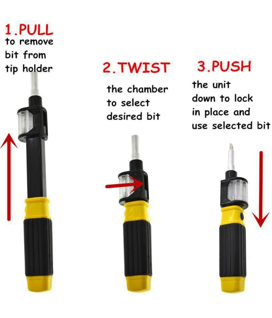 JMALL 6 Pcs Screwdriver Set