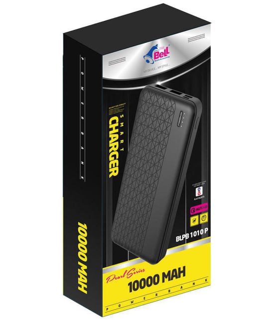 Bell 10000 -mAh Li-Polymer Power Bank - Black