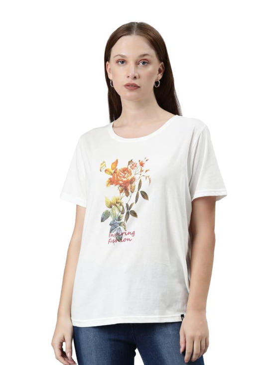 Womens Printed Casual Tshirt