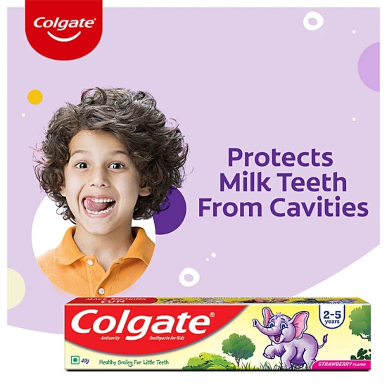 Colgate Kids Strawberry Toothpaste, 40 gm