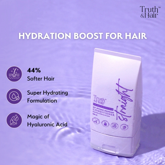 Truth & Hair- Hydro Nourish Conditioner for Straight Hair - 120ML