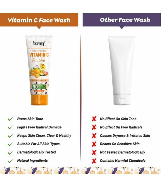 KURAIY - Refreshing Face Wash For All Skin Type ( Pack of 1 )