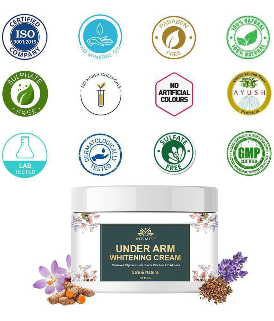 Intimify Underarm Whitening Cream Skin Brightening Cream Hand Cream 50 g