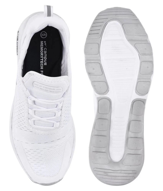 Campus DRAGON White  Mens Sports Running Shoes - None