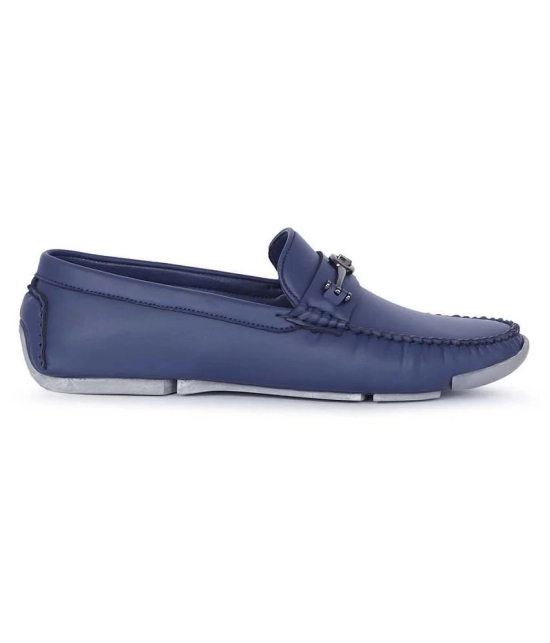 Aadi Blue Loafers - 8