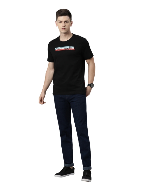 TVS Racing Round Neck T Shirts-Premium 100% Cotton Jersey, Versatile T Shirt for Men, Ideal for Gym, Casual Wear & More-Mercerised Yarn for Extra Durability-Easy to Wear & Wash