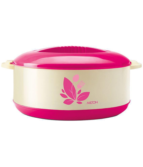 Milton New Orchid 2500 Inner Steel Casserole, 2360 ml, Pink - Pink