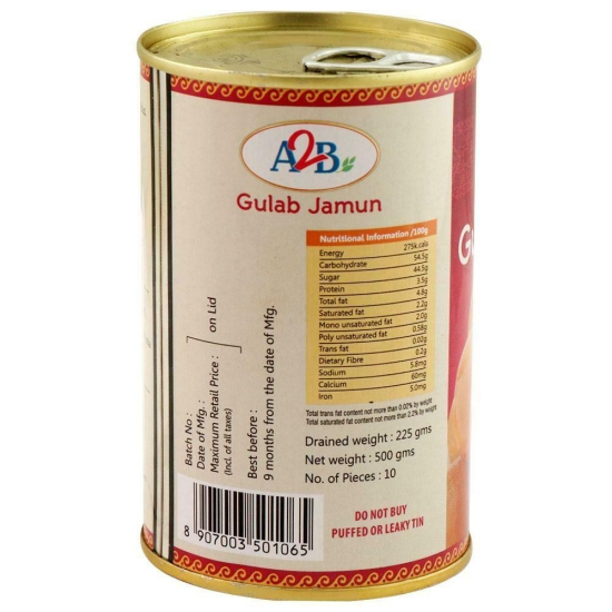 A2B Gulab Jamun 500 g