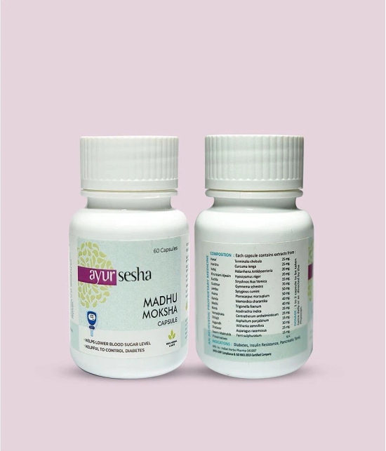 AYUR SESHA Madhu Moksha 60 Capsule 100 gm