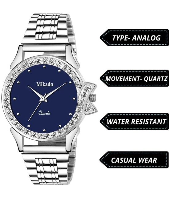 Mikado - Silver Stainless Steel Analog Womens Watch