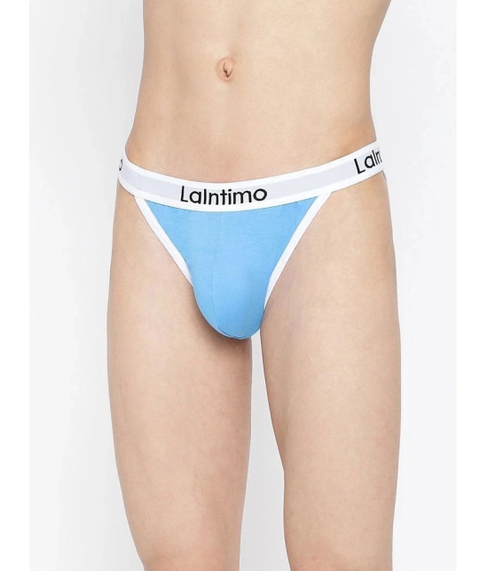 La Intimo Multicolor Cotton Mens Briefs ( Pack of 3 ) - None