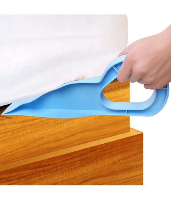 RAMDEV ENTERPRISE Pack of 2 Mattress Lifter Tool 2 in 1 Bedsheet Tucker Tool Bedsheet Mattress Lifter Stand Bed Lifter Helps Lift and Hold Mattress Wedge Elevator Tool Bed Making Tool Bed Tu