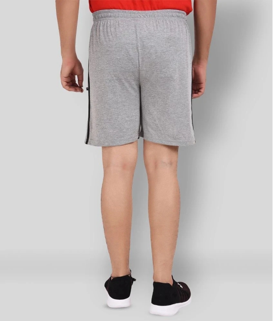 Neo Garments - Grey Cotton Mens Shorts ( Pack of 1 ) - None