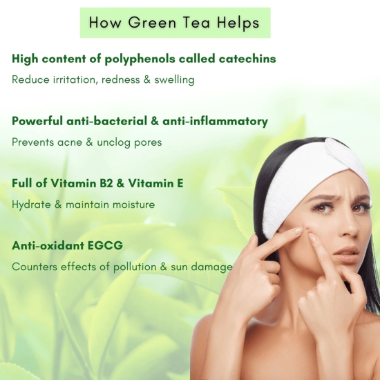 Green Tea Clarity Anti Acne Kit for Oily & Acne Prone Skin