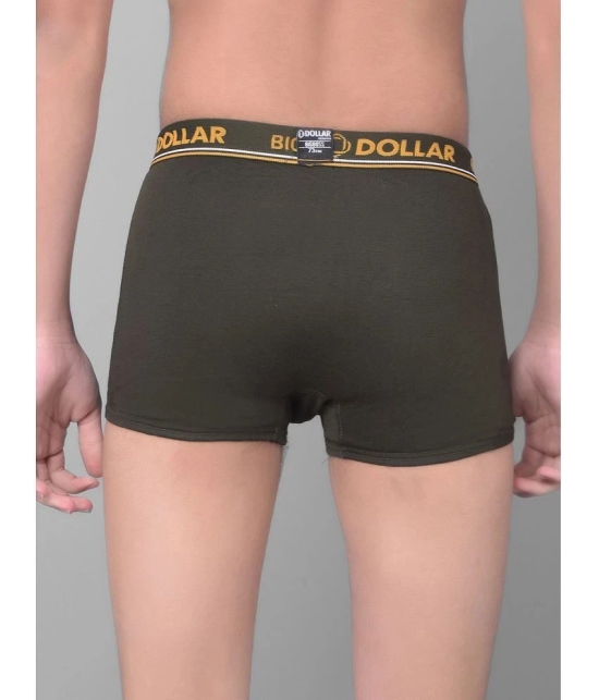 Pack of 3 Dollar Bigboss Cotton Blend Boys Trunks ( Multi Color ) MBKTR-01-MINI-PO3-CO3 - None