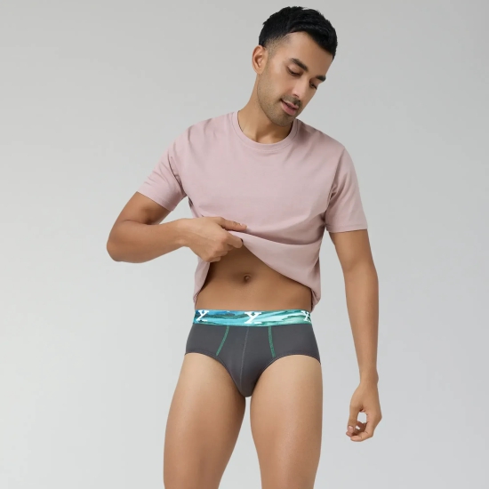 Dynamo Modal Briefs Storm Grey S