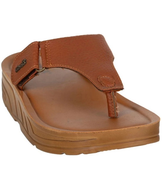 Aerowalk - Brown Mens Daily Slipper - None