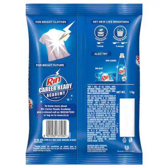 Rin Detergent Powder 1 Kg