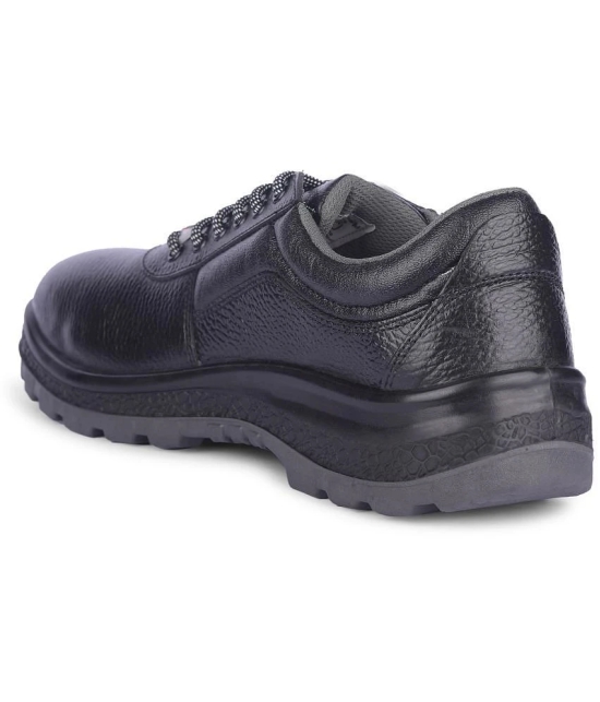 Liberty Mid Ankle Black Safety Shoes - 10