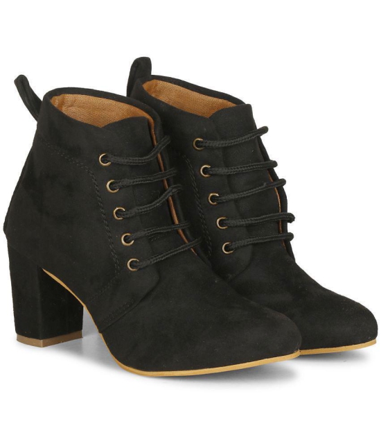 Saheb - Black Women''s Ankle Length Boots - None