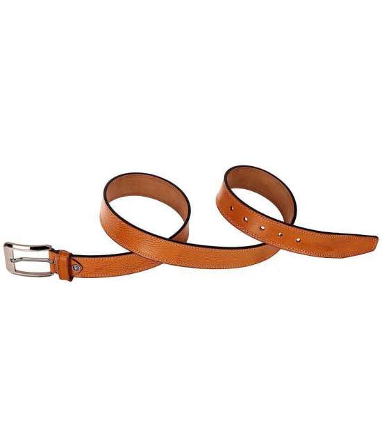 Leather World - Leather Men's Casual Belt ( Pack of 1 ) - None