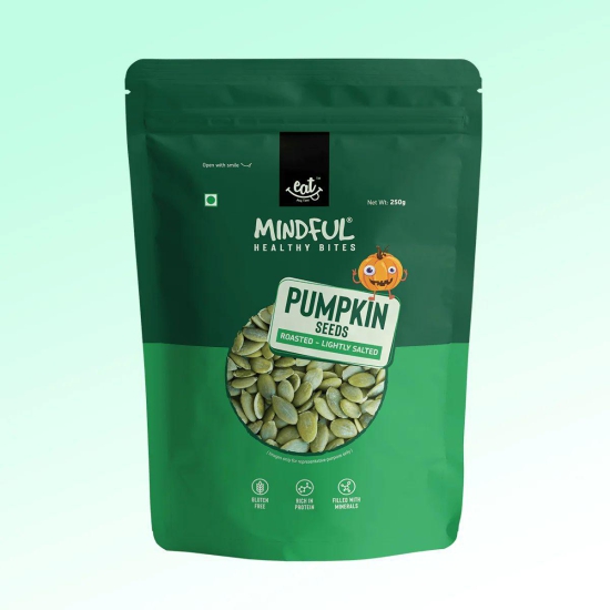 Roasted & Lightly Salted Pumpkin Seeds, 250g