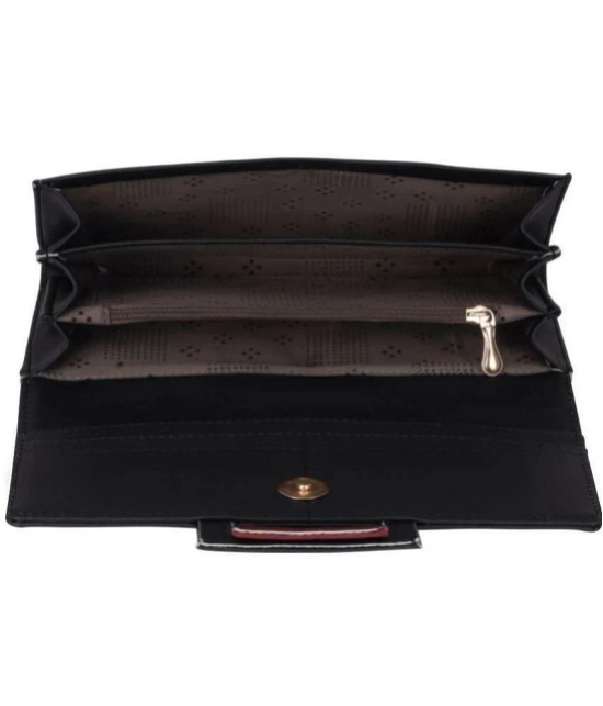 Nicoberry - Black Faux Leather Purse - Black