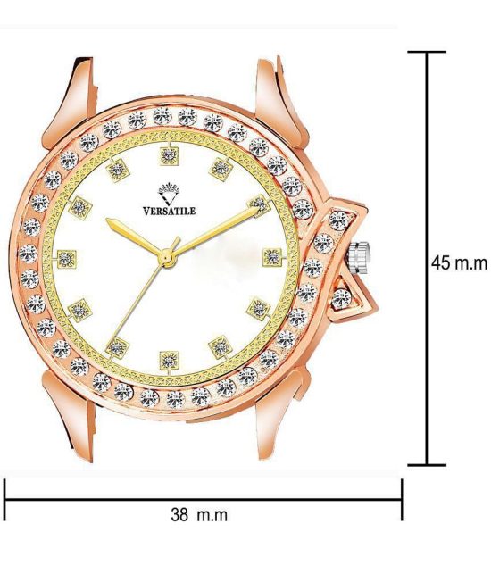 Versatile - White Silicon Analog Womens Watch