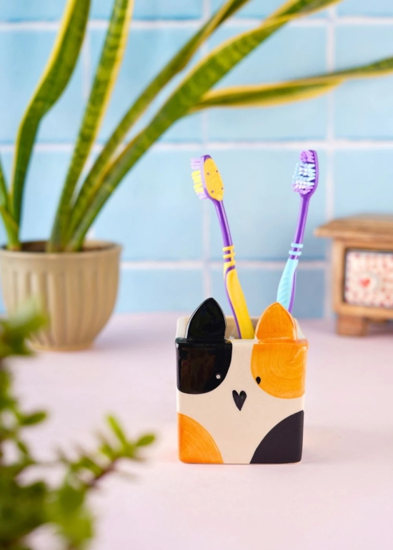 Cute Kitty Desk Planter