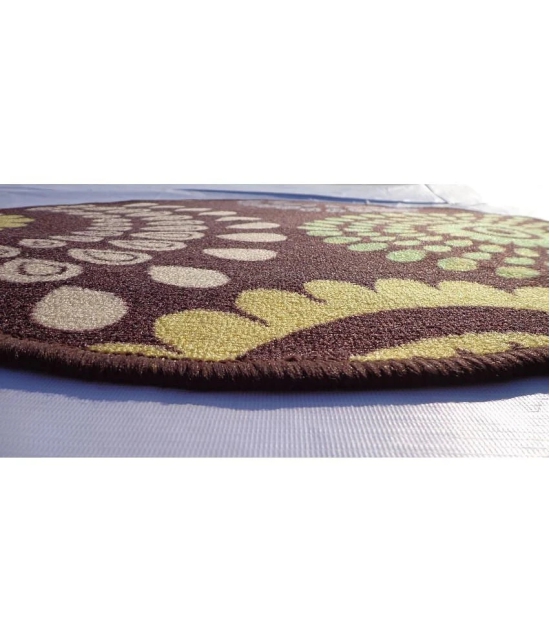 HOMETALES - Anti-skid Polypropylene Door Mat ( 76 X 76 cm ) Single - Multi - Multi