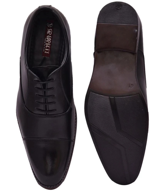 Sir Corbett - Black Mens Oxford Formal Shoes - None