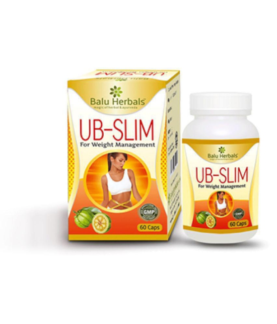 BALU HERBALS AYURVEDA UB Slim 60 Capsule 100 gm Pack Of 1