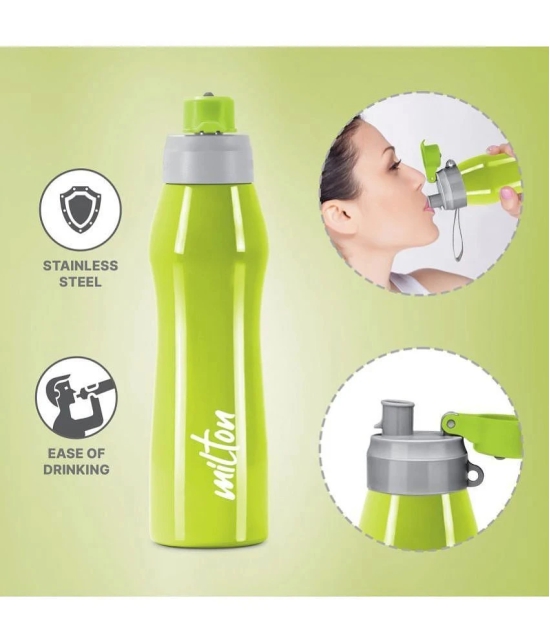 Milton Active 1000 Stainless Steel Water Bottle, 885 ml, Green - Green