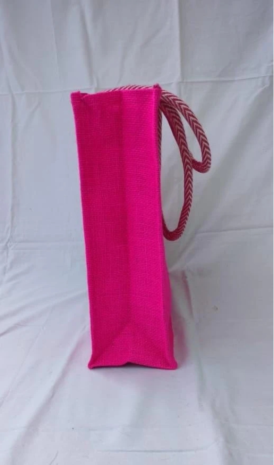 Jute Bag Pink Color